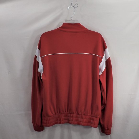 NWOT Umbro Mens Red & White Zip Up Varsity Sport Jacket M - Picture 8 of 14